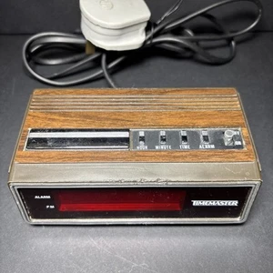 Vintage Timemaster Alarm Clock Working Order Retro - Picture 1 of 4