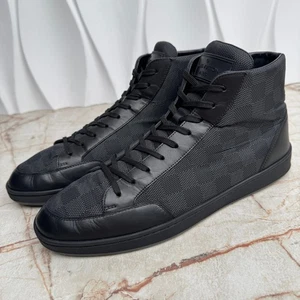 Louis Vuitton Offshore Sneaker Damier Schwarz Nylon Leder 9 LV oder 10 US 43 EU - Bild 1 von 12