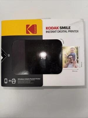 KODAK Smile Instant Digital Bluetooth Printer for iPhone & Android White W/Paper - Image 1 of 3