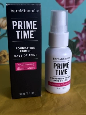 bareMinerals BRIGHTENING Prime Time Original Foundation Primer 30ml BARE MINERAL - Image 1 of 4
