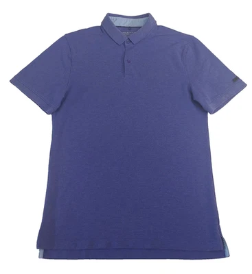 Camisa Polo Nike Pequeña Púrpura Transición Lana Seca Calce Moderno Golf 815842-526 Foto 1 de 4