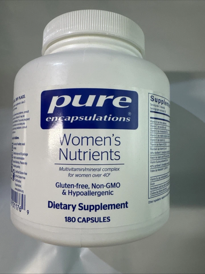 Pure Encapsulations Mujer Nutrientes 40+ - Multivitamínico para Mujeres Mayores de 40 a Foto 1 de 4