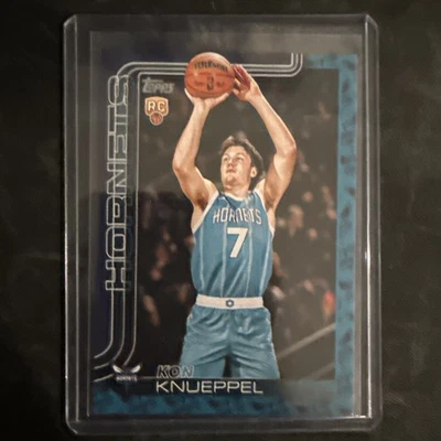 2025 -2026 topps Kon Knueppel RC Team Color Border Variation SSP RC Hornets - Image 1 of 2