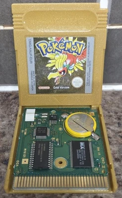 Genuine Pokemon: Gold Version Game Boy New Battery Cleaned Tested - Image 1 of 3