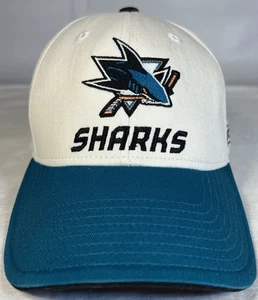 San Jose Sharks NHL Cap – Official Licensed Reebok Product – Teal & White - Picture 1 of 7