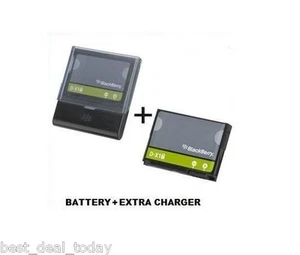 Batterie + chargeur de rechange Blackberry D-X1 OEM pour Tour 9630 - Photo 1 sur 2