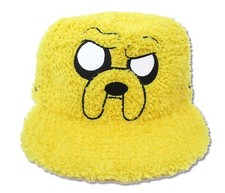Adventure Time Fur Jake Adjustable Yellow Fuzzy Baseball Hat New Official Cap