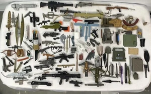 Vintage GI Joe Figure Weapon & Accessory Lot Backpacks Guns Staffs Hasbro ARAH - Picture 1 of 10