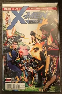 X-Men Blue 18 VF FEB 2018 Marvel Comics Bunn Silva - Picture 1 of 1