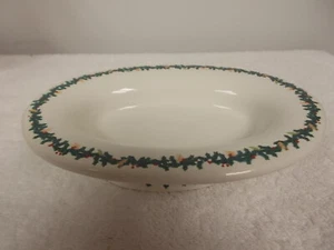 Bath & Body Works Oval Christmas Holiday Garland Porcelain Soap Dish - Picture 1 of 5