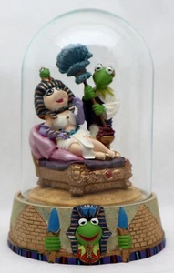RARE Franklin Mint Muppets on the Nile Miss Piggy and Kermit Limited Edition - Picture 1 of 8
