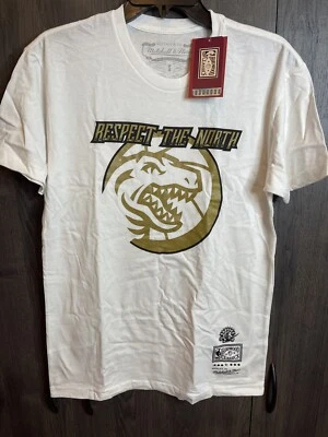 Toronto Raptors NBA Mitchell & Ness Hardwood Classics Head Piece Camiseta Blanca S Foto 1 de 4