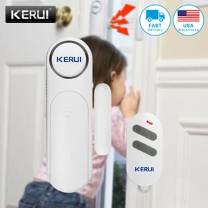 KERUI Wireless Door Window Sensor Alarm 120dB Burglar Alarm with Remote Control - Picture 1 of 12