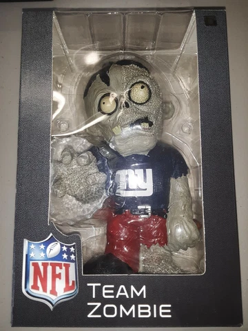 New York Giants NFL Team Zombie NY Football 9” New Yard Decoration, shelf#83 Cover