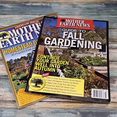 2 Mother Earth News Magazines Homesteading Gardening 2016 2018 Premium Issue Foto 1 de 4