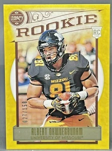 2020 Panini Legacy Albert Okwuegbunam #178 RC #'d /150 Broncos NFL - Foto 1 di 2