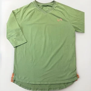 TLF LEAGUE AIR-FLEX LONG SLEEVE Men's Shirt Size Large Running Gear Orange - Picture 1 of 7