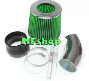Black Green For 2000-2003 Toyota Rav4 Rav 4 2.0L L4 Air Intake System + Filter - Picture 1 of 1