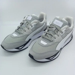 Puma Mirage Sport Heritage Harbor Shoes 383705-03 Mist Gray/White Mens Size 12 - Picture 1 of 18