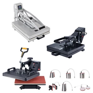 CREWORKS 5in1/8in1 Hitzepresse Heißpresse Transferpresse für Hut Tassen Teller - Bild 1 von 13
