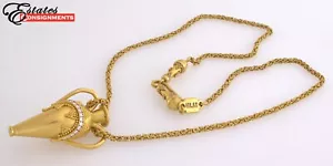 Hilat Diamant, Gelbgold Collier - Bild 1 von 6