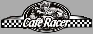 CAFE RACER bretagne Sticker logo Région RHONE-ALPES - Picture 1 of 1