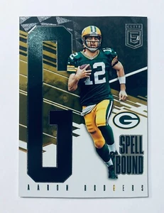 Aaron Rodgers 2017 Donruss Elite Spellbound #/299 Card #20 Green Bay Jets G - Bild 1 von 2