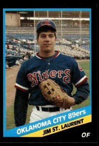 1988 CMC Oklahoma City 89ers Jim St. Laurent Oklahoma City 89ers #23