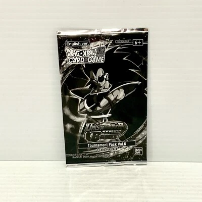 Bandai Dragon Ball Super CG Tournament Pack Vol. 6 - English Ver - New Sealed - Image 1 of 2