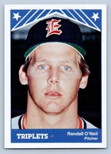 Randall O'Neal 1983 TCMA Evansville Triplets 