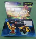 LEGO Dimensions Chima Laval Fun Pack 71222 - New and sealed box damaged rare