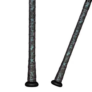 SUPACAZ Super Sticky Kush 1.1 mm Baseball Bat Grip - Splat Oil Slick - Picture 1 of 2