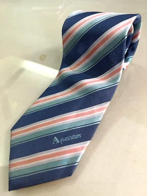 МУЖСКОЙ ГАЛСТУК ИСКУССТВО КЛАССИЧЕСКИЙ ВИНТАЖНЫЙ ШЕЛКОВЫЙ ПАСТЕЛЬНЫЙ СИНИЙ МЯТНО-ЗЕЛЕНЫЙ РОЗОВЫЙ ГАЛСТУК В ПОЛОСКУ #MT9 - Изображение 1 из 4