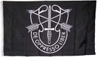 3X5 U.S. Army Special Forces De Oppresso Liber Black 150D Poly Flag 3'X5'