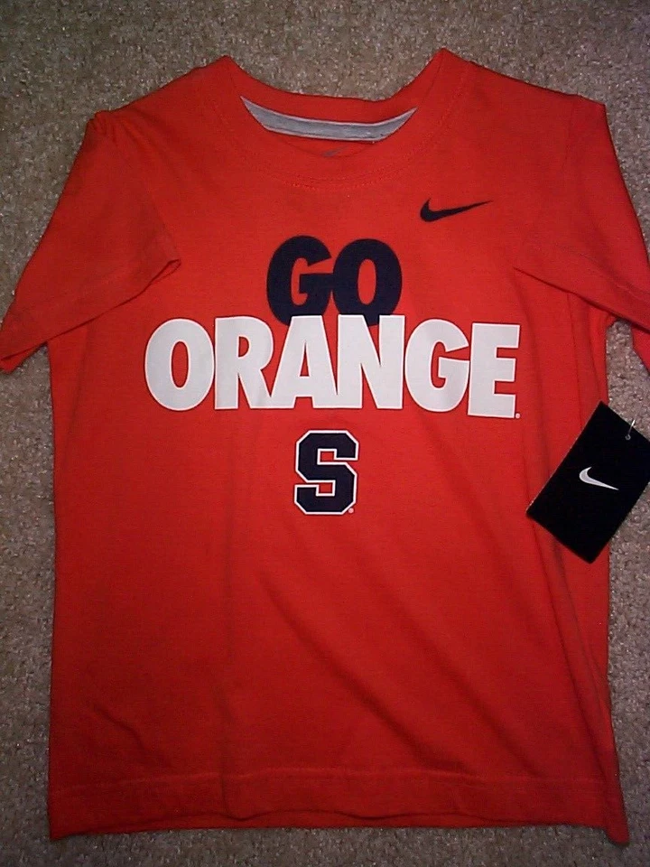 (2025-2026) Camiseta deportiva de baloncesto NIKE Syracuse naranja NCAA JÓVENES NIÑOS NIÑOS (4 Foto 1 de 1