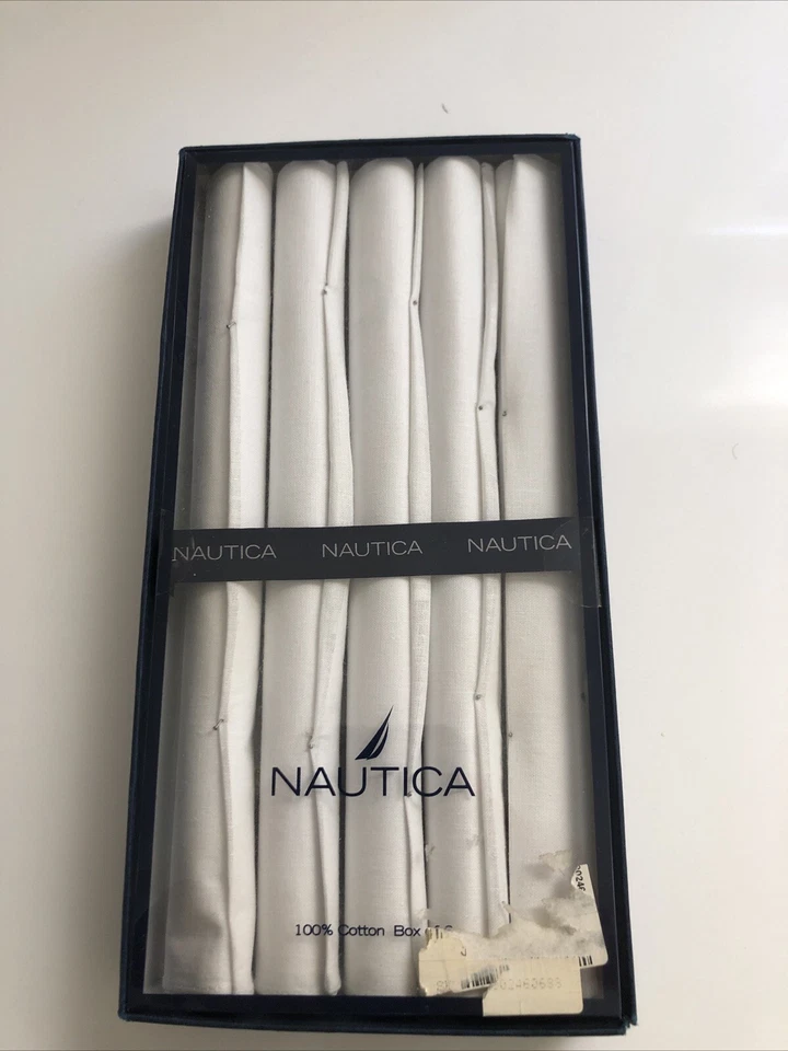 5 pañuelos Nautica para hombre con caja original leer ver fotos Foto 1 de 2