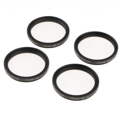 37mm Macro Close Up +1 +2 +4 +10 Lens Filter Kit for Sony DSLR - Image 1 of 4