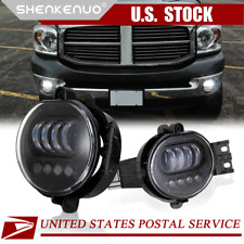 2pcs LED Fog Lights Pickup Assembly For Dodge Ram 1500 2500 3500 Driving Lamps