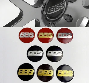 Premium Quality 4pcs/1Sets Modified Design Wheel Center Cap Sticker for BBS 70mm - Picture 1 of 30