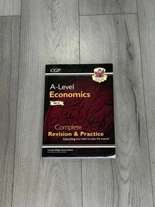 CGP A-Level Economics Complete Revision & Practice Book - Picture 1 of 2