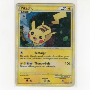 Pokémon TCG Pikachu HGSS03 HGSS Promo Holo Card EN-HP 2010 - Picture 1 of 3