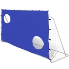 -Fußballtor mit Target Wall High -Quality 240x92x150 cm St