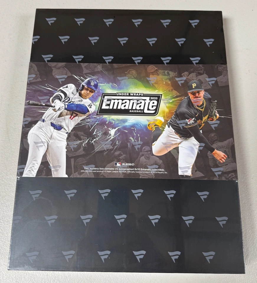 2025 Fanatics Authentic MLB Emanate HOBBY BOX signed 1 8x10 Mystery Box