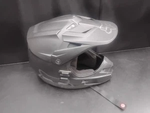 Fox Racing V1 Matte Black Full Face Helmet Large ECE/DOT Certified 59-60cm 15310 - Picture 1 of 6