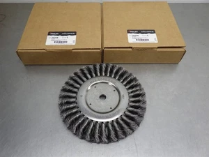 4 NEU! WEILER WOLVERINE 8" Standard Twist Knot Wheel .014 Wire 5/8" A.H. 36228 - Bild 1 von 3