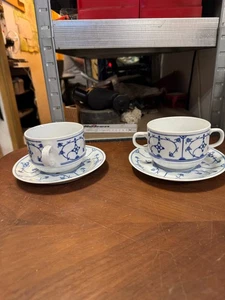 Jäger Eisenberg, 2x Suppentasse mit Teller - Bild 1 von 1