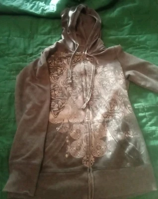 Maurice’s M Green Zip Front Hoodie Lightweight — 第 1/4 张图片