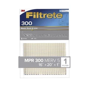 3M Filtrete 16 in. W x 20 in. H x 1 in. D 7 MERV Pleated Air Filter (Pack of 4) - Picture 1 of 4