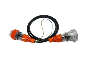 20 Amp 5 Pin 3 Phase Test Lead for Earth Leakage testing - Picture 1 of 3