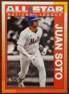 2025 Topps Series 2 1990 National League All Star Red Border #90AS-23 Juan Soto - Picture 1 of 2